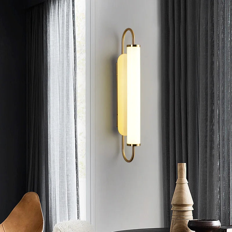 applique murale led moderne en acrylique pour décor intérieur
