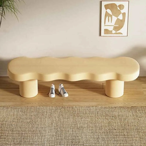 tabouret en velours nordique créatif pour loisirs et détente - vue 3 sur 10