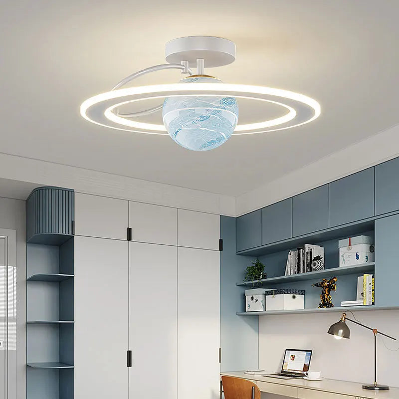 Plafond moderne à LEDs lampe Lustre pour chambre d'enfant salon salle à manger étude décoration de la maison luminaire intérieur Lustre