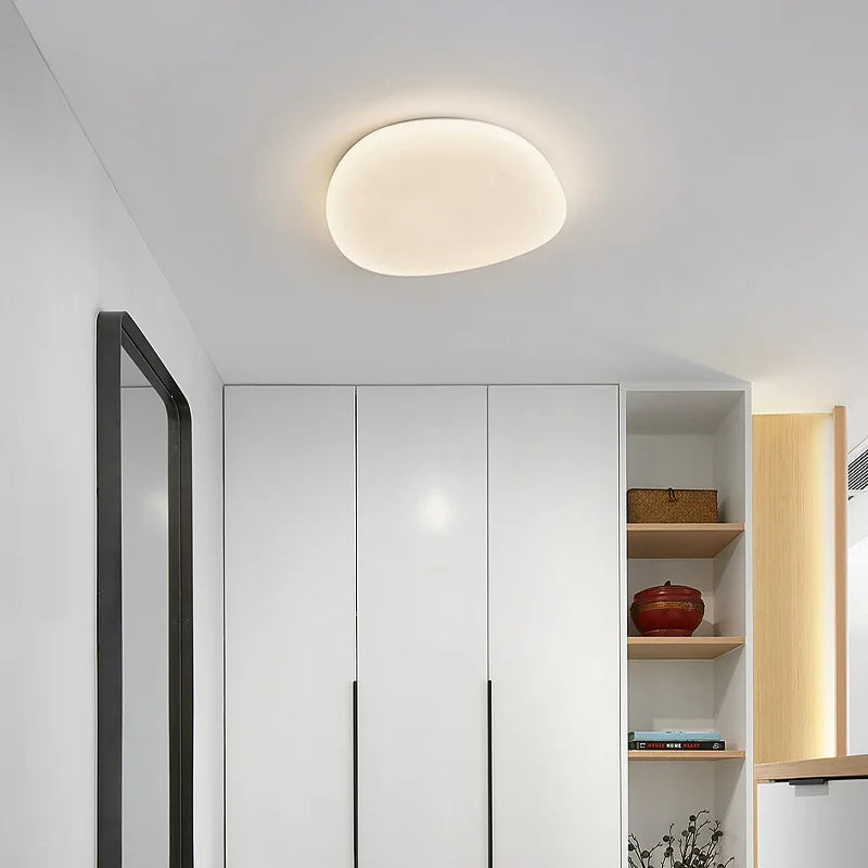 plafonnier led de style nordique avec simplicité créative - vue 7 sur 12