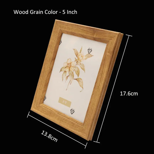 cadre photo rétro en plastique pour décoration murale et de table - vue 8 sur 20