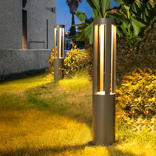 Paysage extérieur pelouse lampe étanche Villa jardin cour support luminaire moderne parc communauté lampadaire Led borne lumineuse