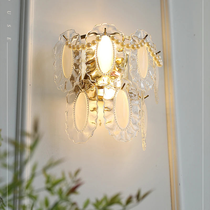 applique murale en verre nordique pour décoration intérieure moderne - vue 4 sur 20