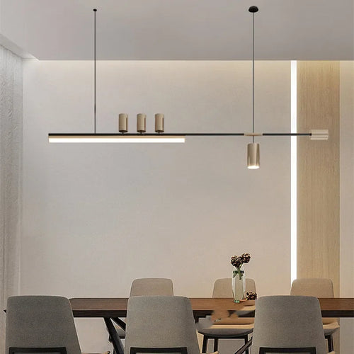 suspension led style nordique idéales pour table alimentaire - vue 4 sur 6