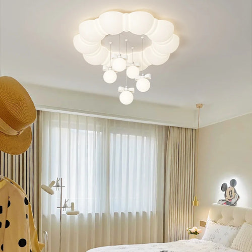 lustre suspendu créatif à bulles led pour enfants maternelle - vue 2 sur 13