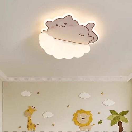 plafonnier mignon pour chambre d'enfant chiot chat panda moderne - vue 3 sur 9