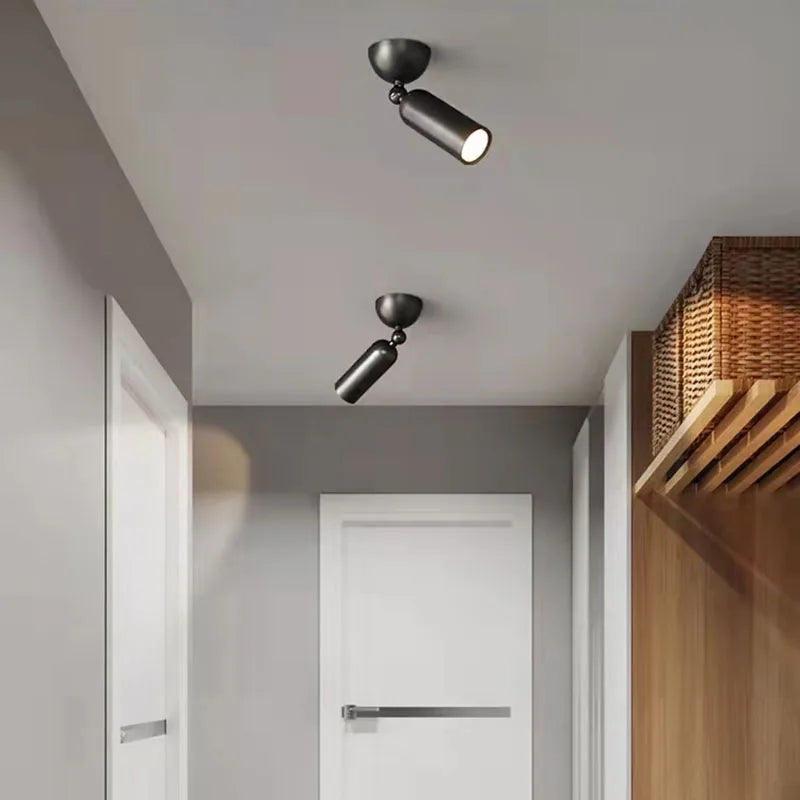 applique murale led en laiton gradation température rotative moderne