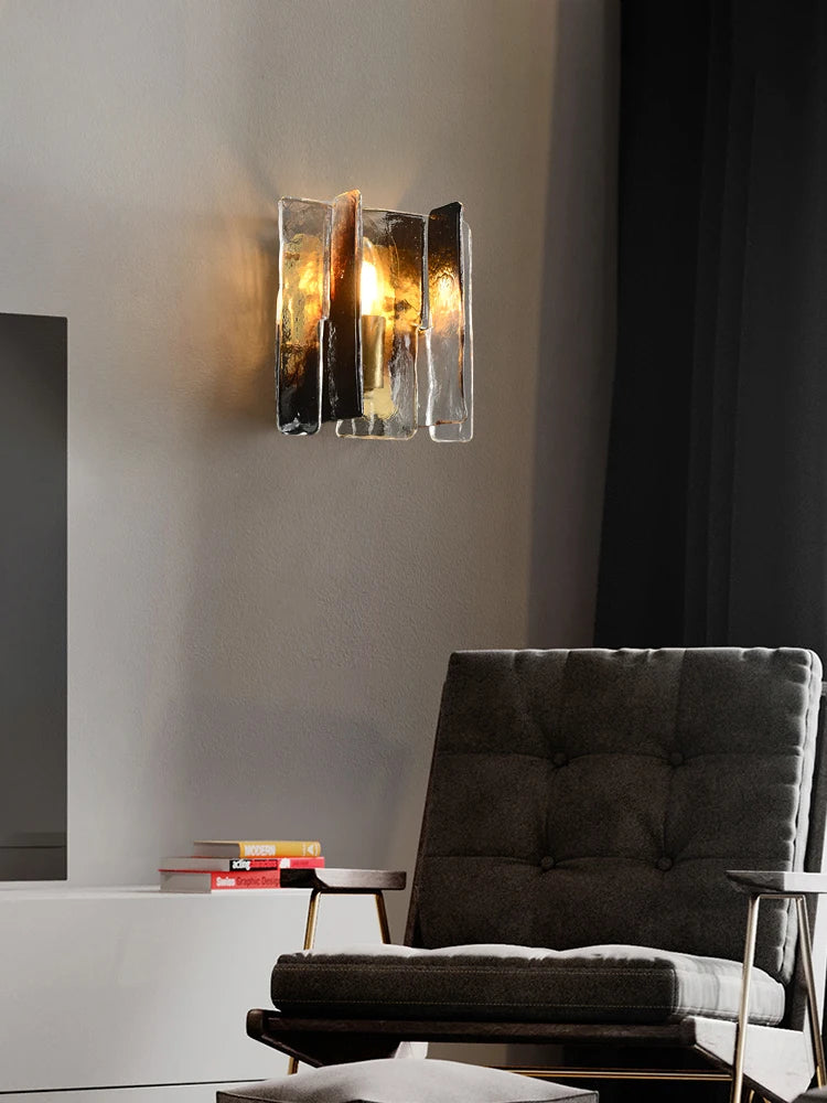 applique murale moderne en laiton style nordique idéale pour intérieur - vue 4 sur 7