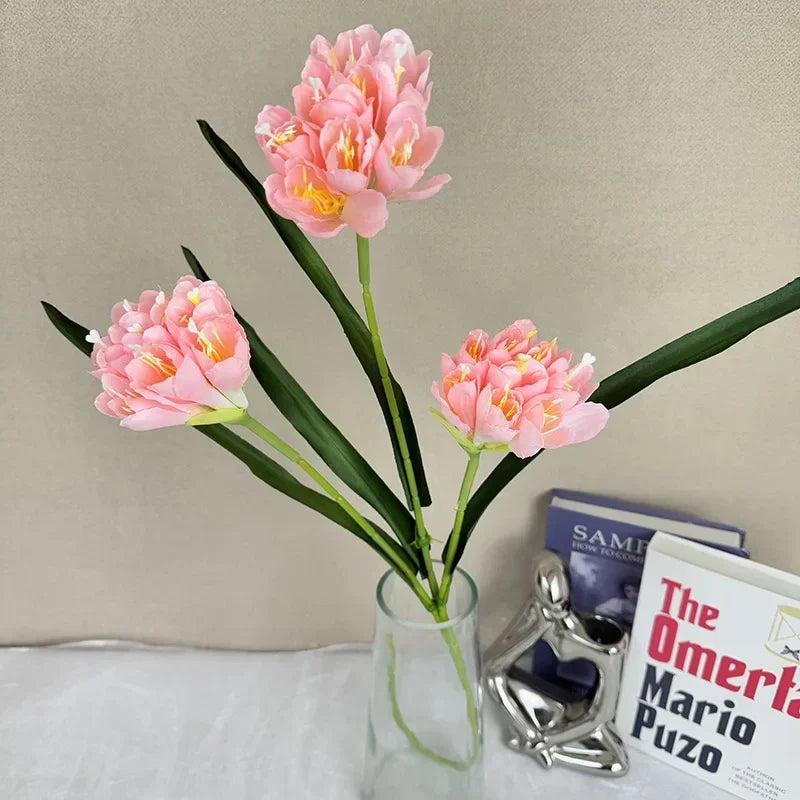 fleurs artificielles en soie pour décoration de mariage et jardin - vue 4 sur 11
