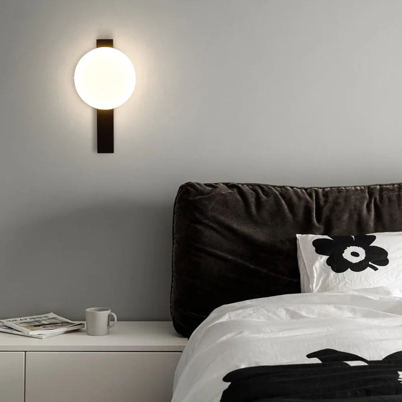 applique murale nordique moderne simple luminaire décoratif d'intérieur