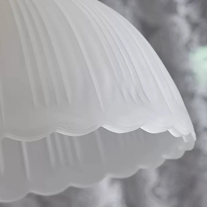 lustre en verre design pour décoration intérieure moderne - vue 5 sur 9