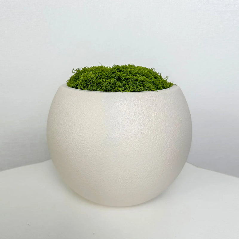 pot décoratif nordique en plastique et céramique pour intérieur