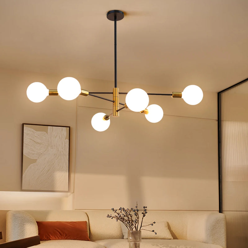 Plafond moderne suspension luminaire E27 lustre suspension lampe chambre salle à manger salon pour la décoration de la maison éclairage intérieur