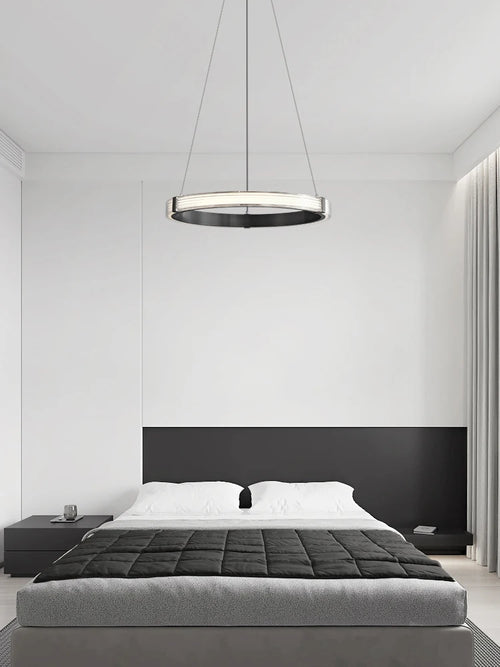 suspension circulaire de luxe postmoderne pour décoration intérieure élégante - vue 4 sur 12