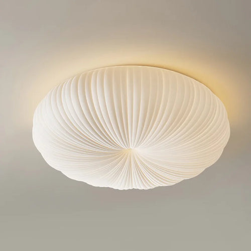 plafonnier led moderne abat jour citrouille luminaire à intensité variable - vue 2 sur 7