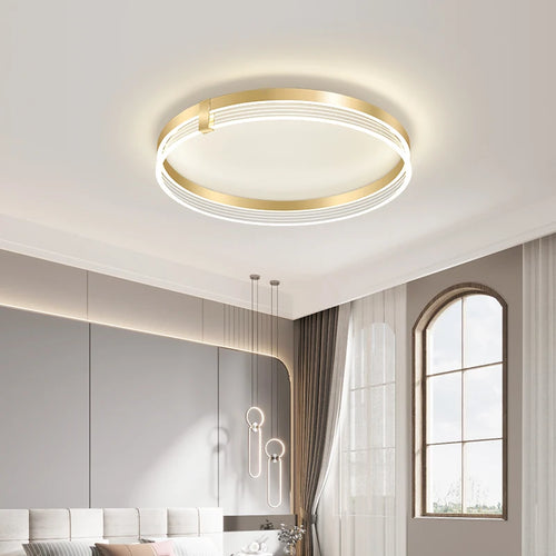 Plafonnier Led minimaliste avec télécommande - vue 3 sur 15