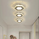 lustre cristal led moderne maison couloir balcon