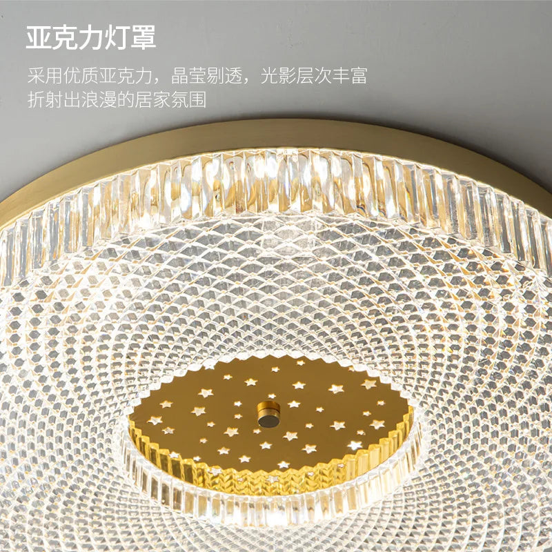 plafonnier moderne à led design créatif en acrylique pour intérieur - vue 6 sur 10
