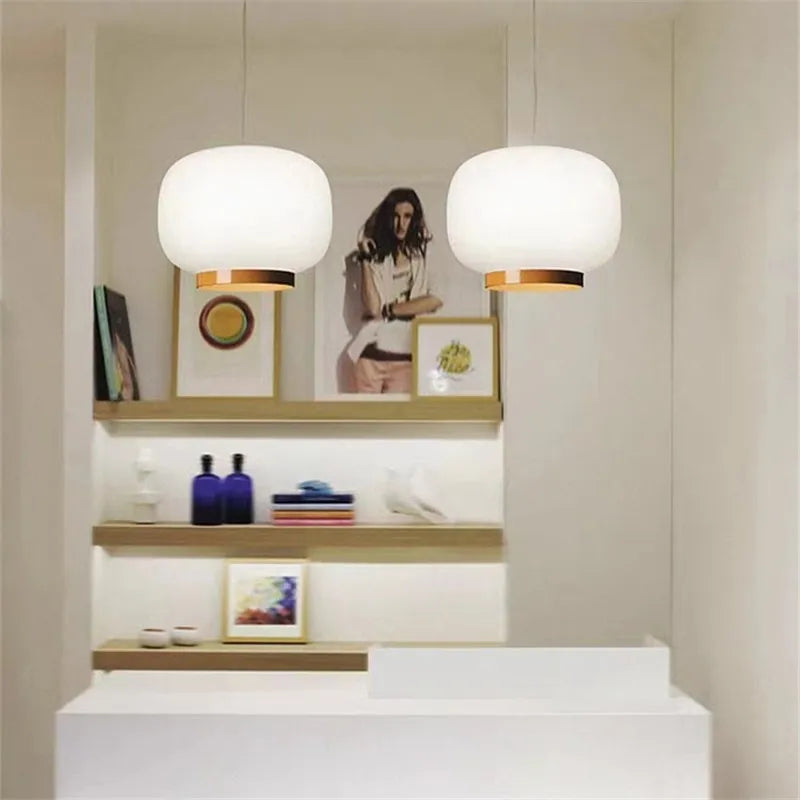 chouchin suspension lumières italien créatif led suspendu - vue 5 sur 12