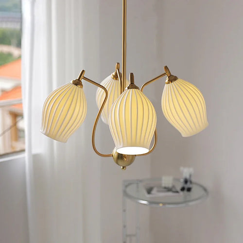 lustre bauhaus en céramique pour intérieur élégant et moderne - vue 3 sur 16