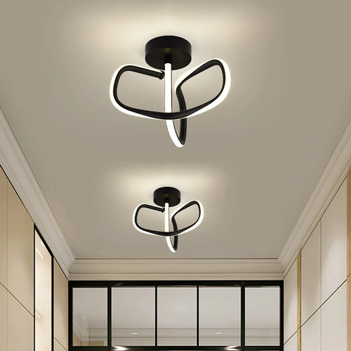 plafonnier led minimaliste pour éclairage intérieur moderne - vue 5 sur 7