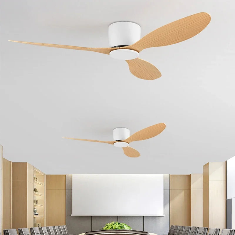 ventilateurs de plafond modernes simples avec télécommande sans lumière - vue 4 sur 9