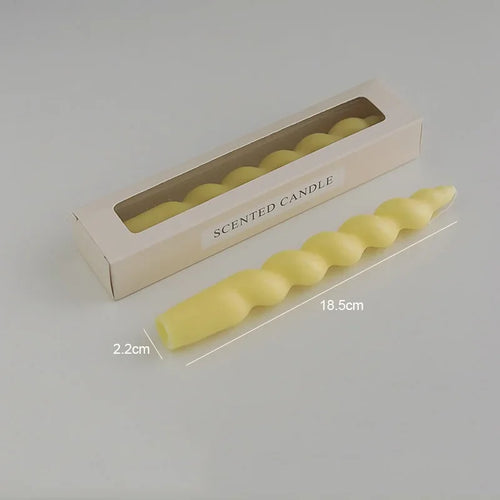 bougie parfumée en spirale pour aromathérapie et décoration festive - vue 19 sur 19