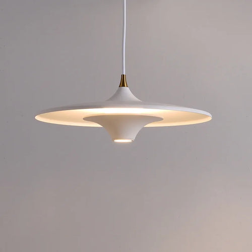 suspension design simple soucoupe volante led intérieur