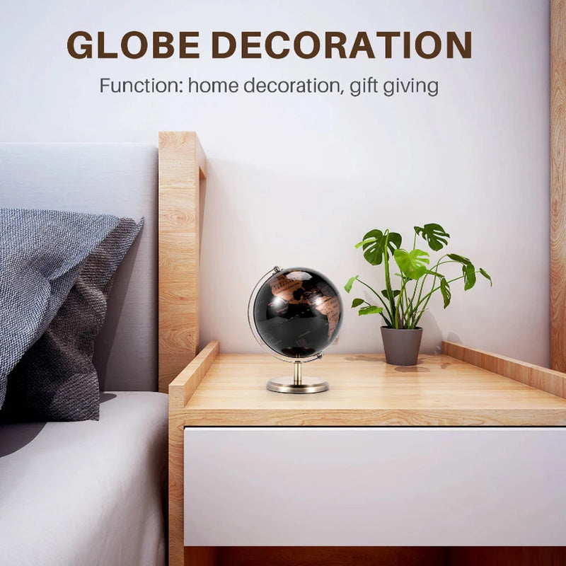globe terrestre rétro anglais décoration vintage pour maison et bureau