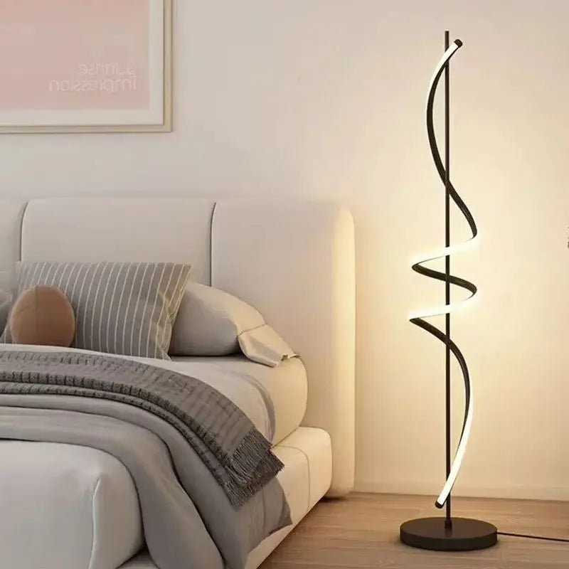 Lampadaire LED moderne décoration de la maison lumière 140 cm ligne luminaire canapé coin chambre salon salle d'étude éclairage intérieur Lustre