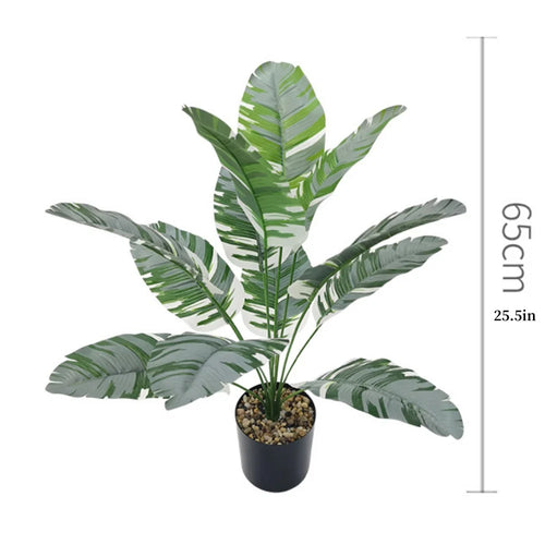 plante artificielle palmier plantain pour décoration intérieure et extérieure - vue 20 sur 27