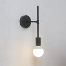 applique murale circulaires en fer et verre led personnalisables
