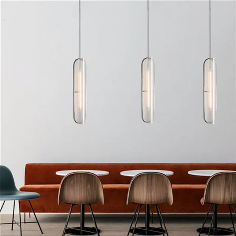 suspension led moderne réglable pour intérieur et décoration - vue 4 sur 12