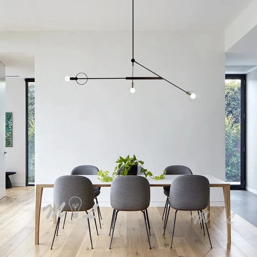 suspension moderne géométrique pour décoration intérieure élégante - vue 2 sur 8