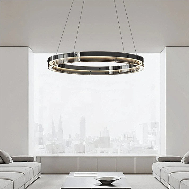 suspension en verre moderne pour décoration intérieure créative nordique - vue 3 sur 7