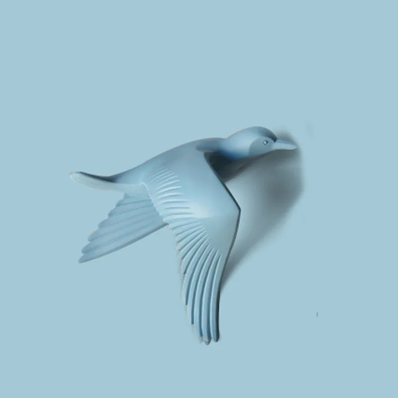 décoration murale créative en forme de mouette décoratif - vue 10 sur 36