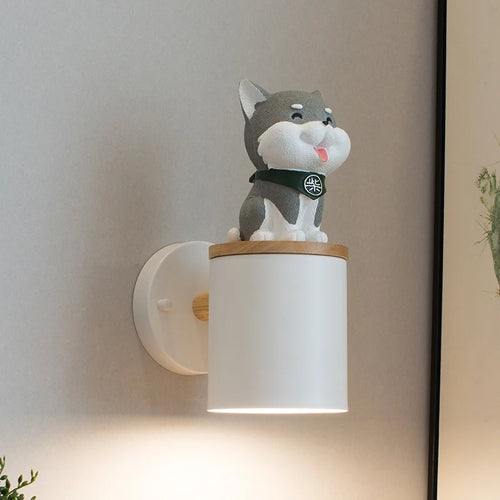 applique murale nordique en résine de fer pour chambre d'enfant - vue 3 sur 16