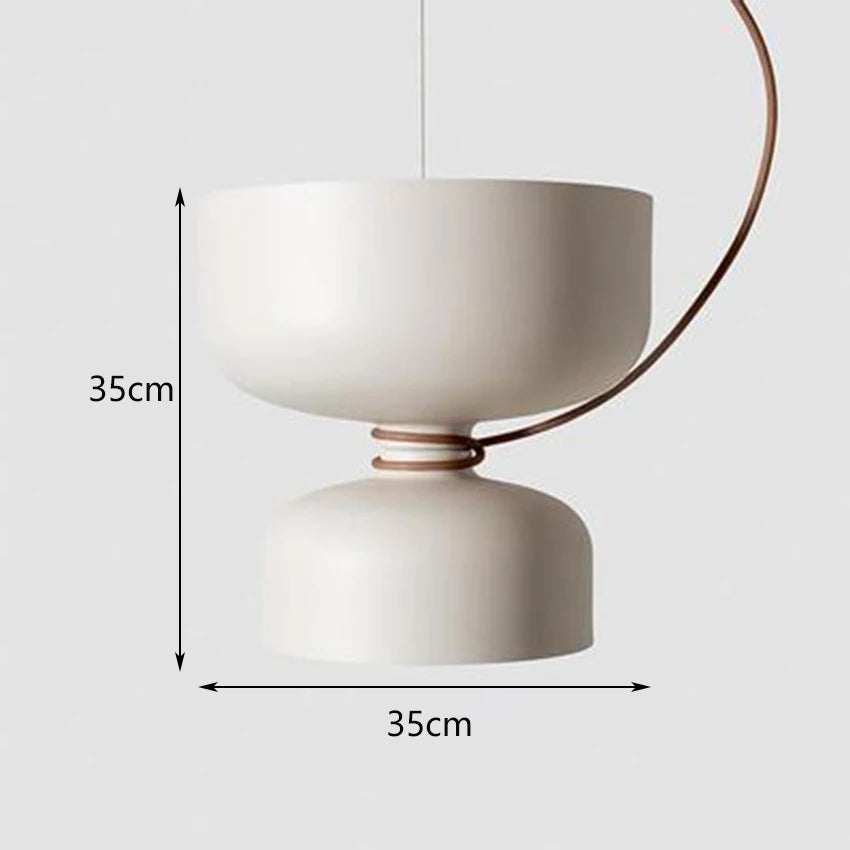 suspension à deux têtes design moderne pour intérieur - vue 13 sur 16