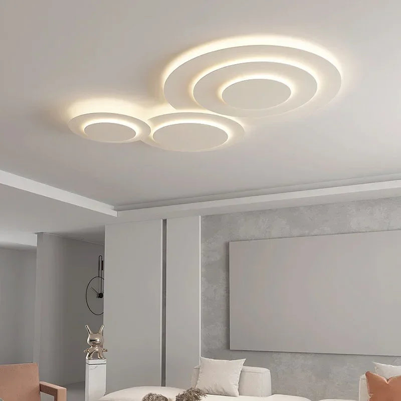 Plafonnier LED minimaliste au design moderne