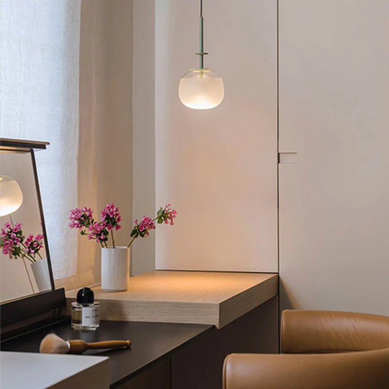 suspension en verre au design postmoderne pour décoration intérieure - vue 5 sur 10