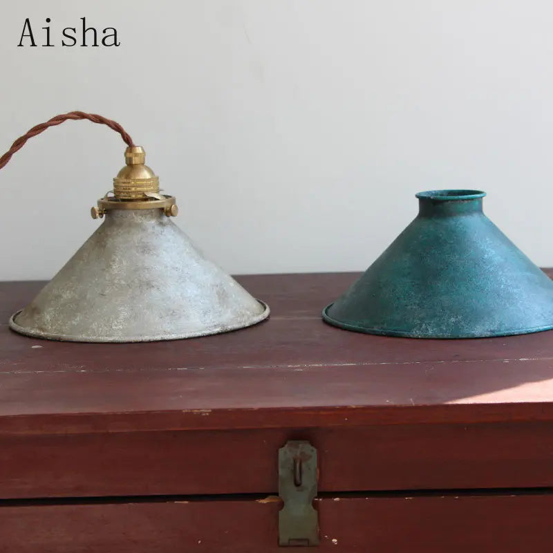 suspension en laiton au style rouille pour intérieur décoratif - vue 5 sur 9