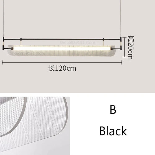 suspension minimalistes italiennes en acrylique led modernes - vue 19 sur 18