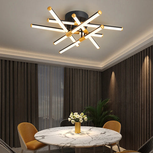 led plafonnier luminaire intérieur chambre salon hall cuisines
