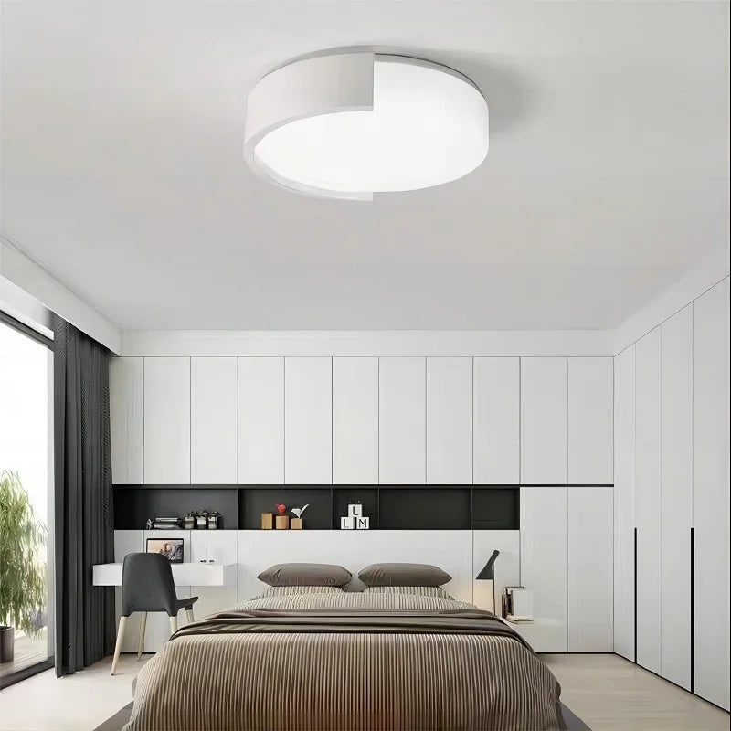 plafonnier led design nordique créatif pour intérieur contemporain - vue 3 sur 8