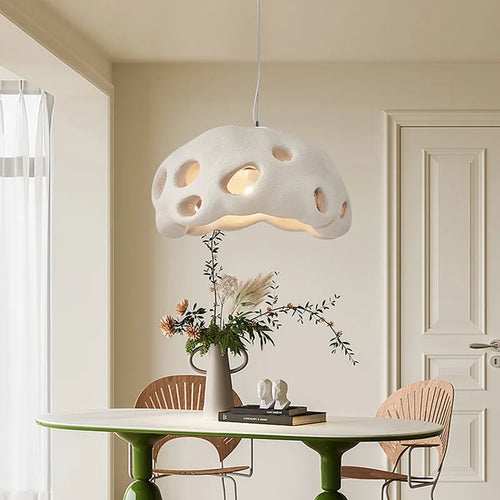 suspension design nordique wabi-sabi pour café et restaurant - vue 2 sur 12