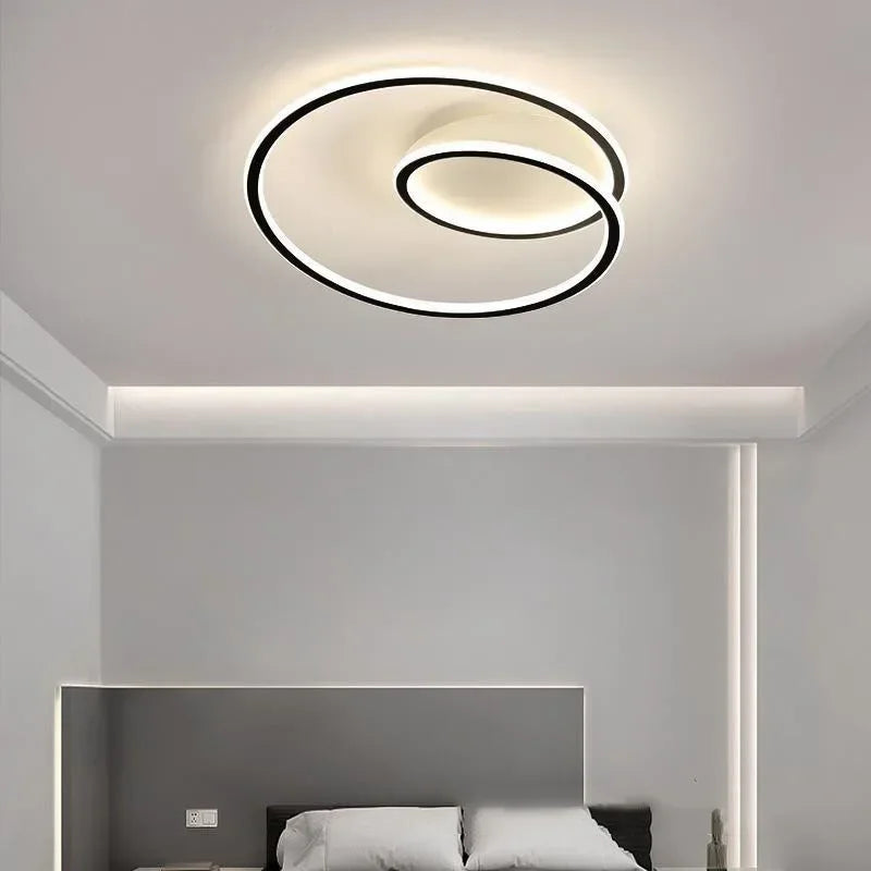 lustre led moderne simple pour décoration intérieure - vue 6 sur 20