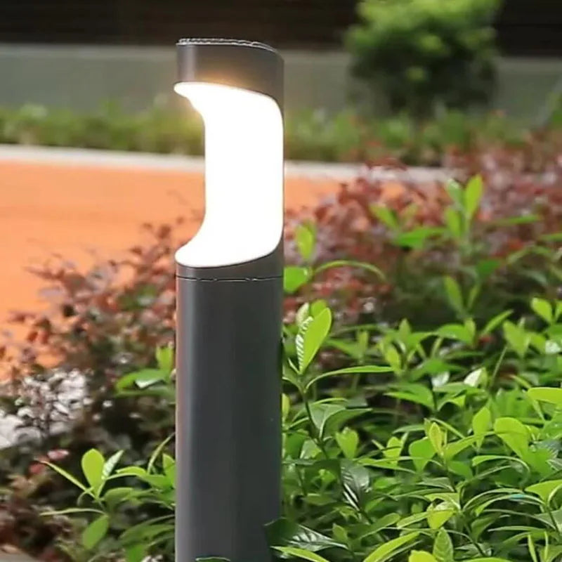 Aluminium Led extérieur pelouse lampe borne lumineuse extérieure étanche voie jardin lampe prairie paysage pelouse lumière AC110V 220V
