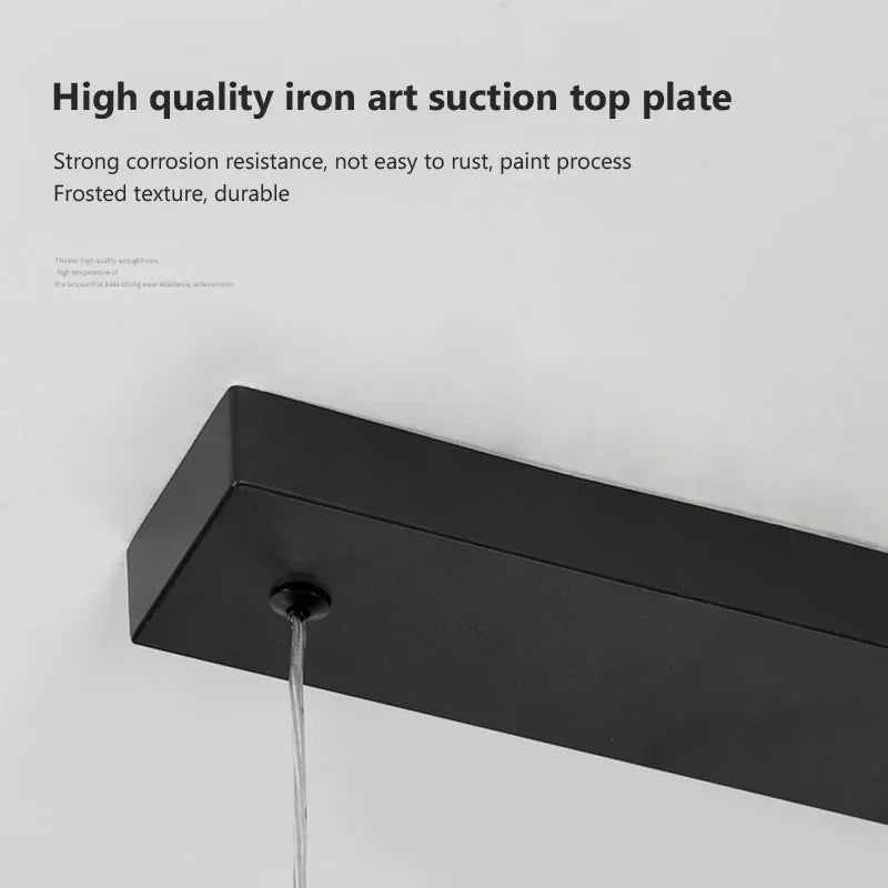 suspension moderne à led pour décoration intérieure élégante - vue 6 sur 8