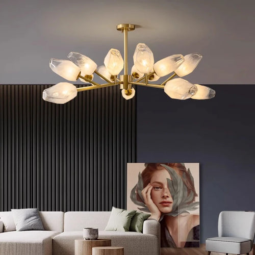 lustre moderne pour éclairage intérieur suspendu - vue 3 sur 10