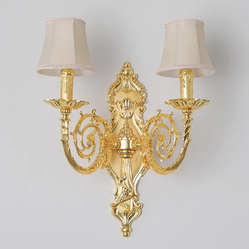 applique européenne en alliage de zinc cristal luxe éclairage hôtel - vue 4 sur 6